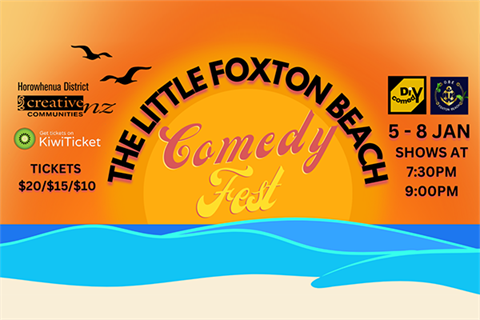 The Little Foxton Beach Comedy Fest.