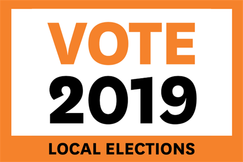 Vote Local Elections 2019.