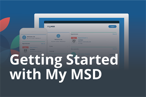 Getting Started with My MSD.