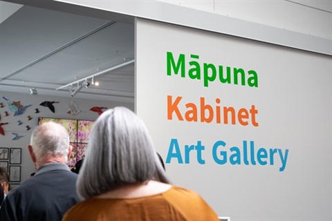 Māpuna Kabinet Art Gallery thumbnail image.
